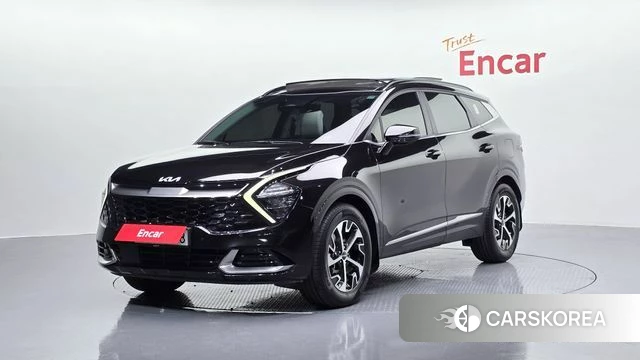 Kia Sportage 5th Generation Hybrid 2024 Черный из Кореи