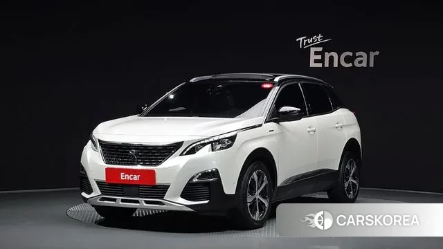Peugeot 3008 second generation 2018 Белый из Кореи