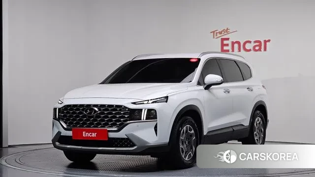 Hyundai The New Santa Fe 2021 Белый из Кореи