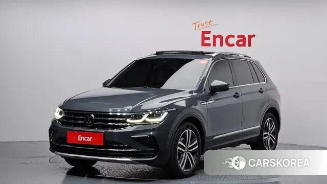 Volkswagen Tiguan second Generation 2024 Серый из Кореи