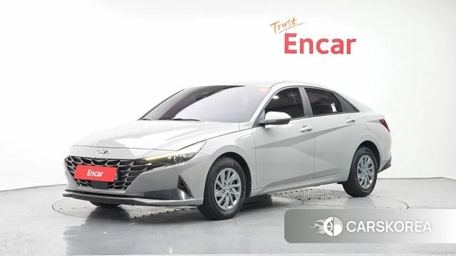 Hyundai Avante (CN7) 2020 Серебристо-серый из Кореи