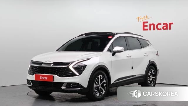 Kia Sportage 5th Generation Hybrid 2022 Белый из Кореи