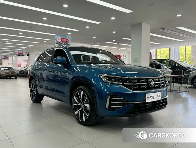 Volkswagen Tanyue 2022 Синий из Китая