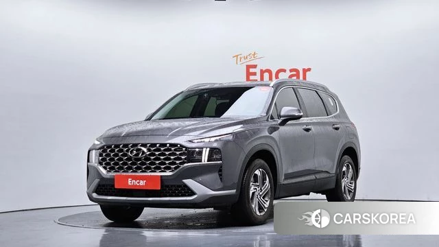 Hyundai The New Santa Fe 2022 Серый из Кореи