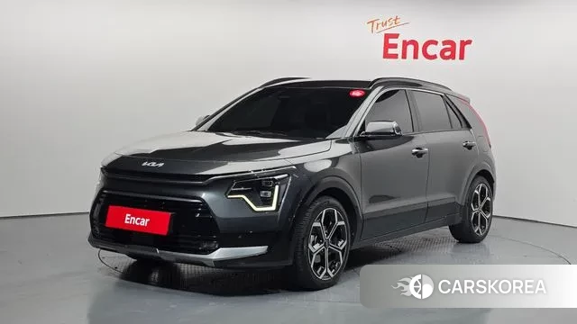 Kia Di Ol Nu Niro 2022 Серый из Кореи