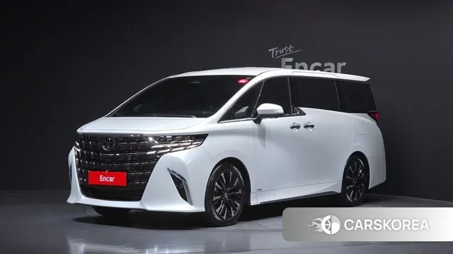Toyota Alphard 4th Generation 2023 Белый из Кореи