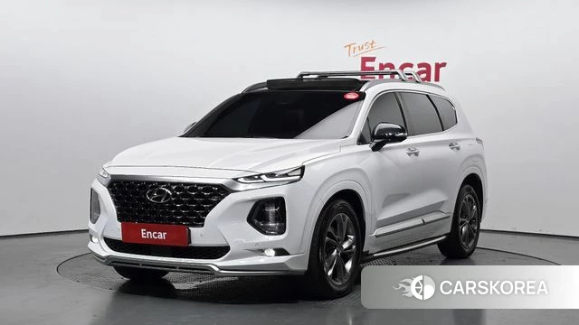 Hyundai Santa Fe TM 2019 Белый из Кореи