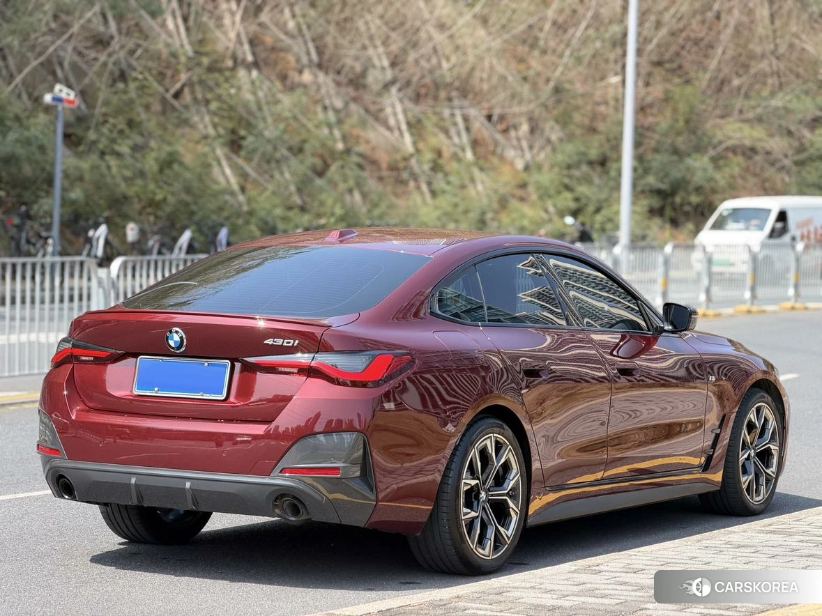 BMW 4 series 2021 Красный из Китая