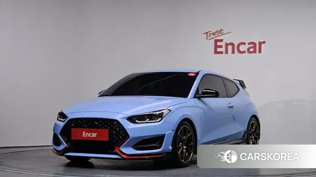 Hyundai Veloster (JS) 2019 Небесно-голубой из Кореи