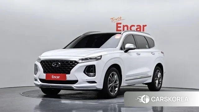 Hyundai Santa Fe TM 2019 Белый из Кореи
