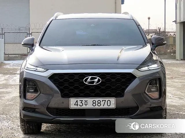 Hyundai Santa Fe TM 2018 Серый из Кореи