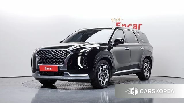Hyundai Palisade 2021 Черный из Кореи