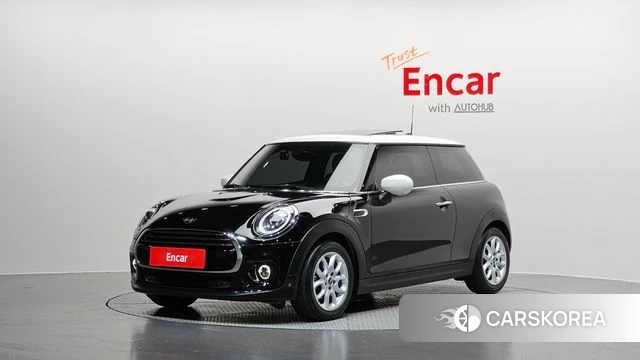 Mini Cooper 2021 Черный из Кореи