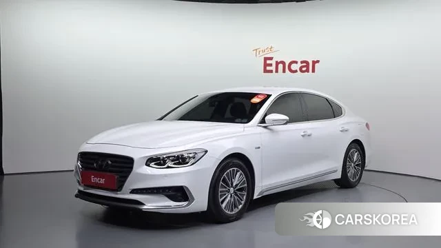 Hyundai Grandeur IG Hybrid 2019 Белый из Кореи