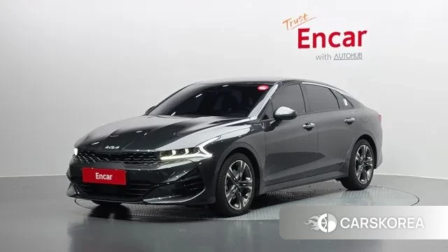 Kia K5 3rd generation 2022 Серый из Кореи