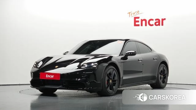 Porsche Taycan 2025 Черный из Кореи