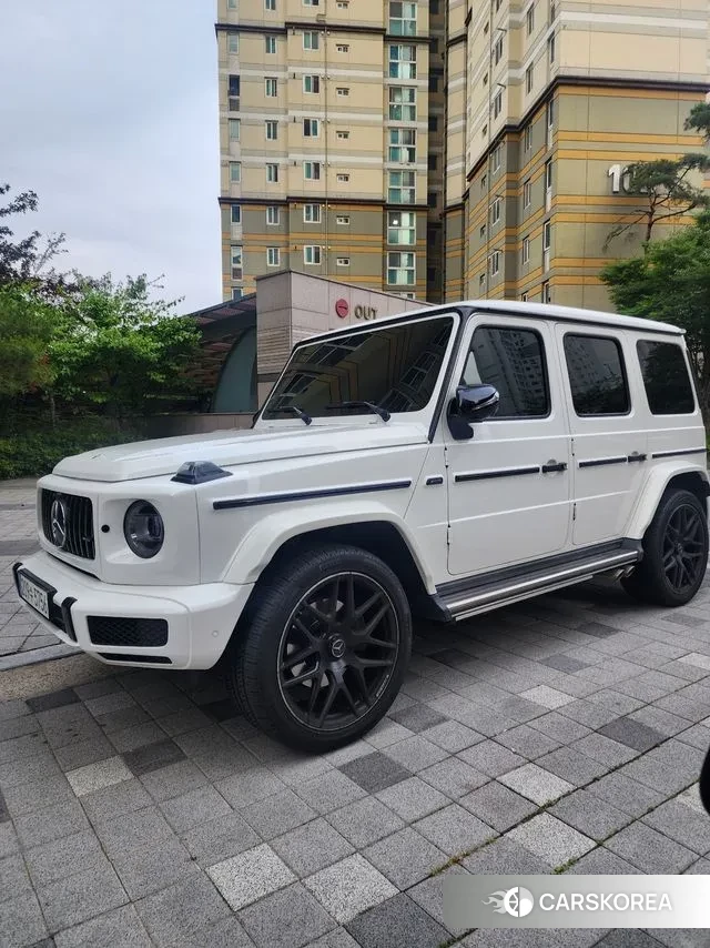 Mercedes-Benz G-Class W463b 2021 Белый из Кореи
