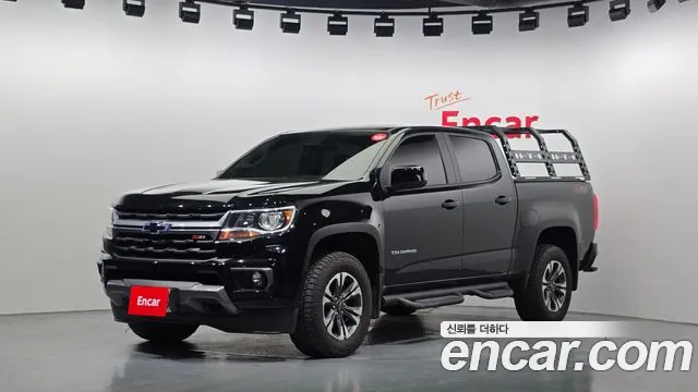 Chevrolet (GM Daewoo) Real New Colorado 2021 Черный из Кореи