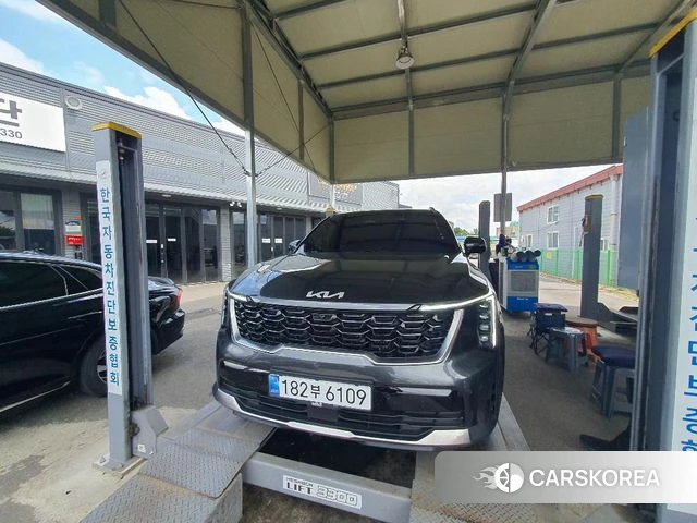 Kia The New Sorento 4th Generation 2024 Серый из Кореи