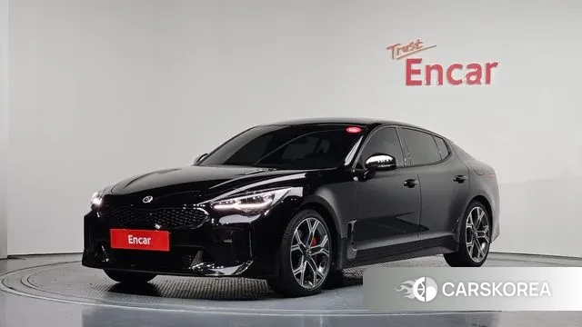Kia Stinger 2019 Черный из Кореи