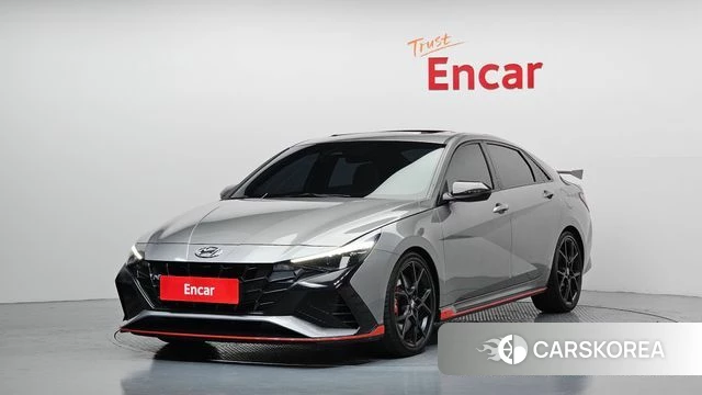 Hyundai Avante (CN7) 2023 Серый из Кореи