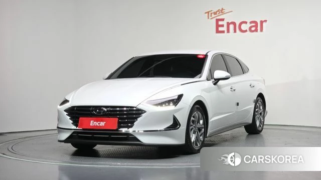 Hyundai Sonata (DN8) 2020 Белый из Кореи