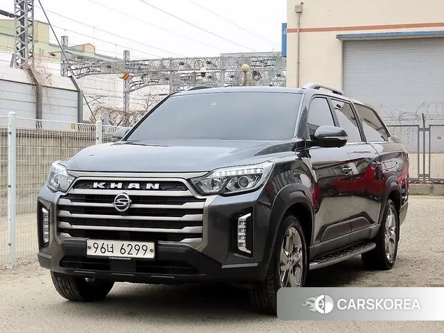 Ssangyong The New Rexton Sport 2021 Серый из Кореи