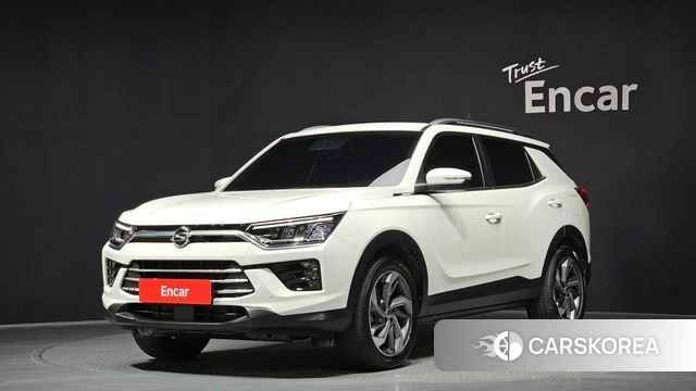 Ssangyong Beautiful Korando 2020 Белый из Кореи