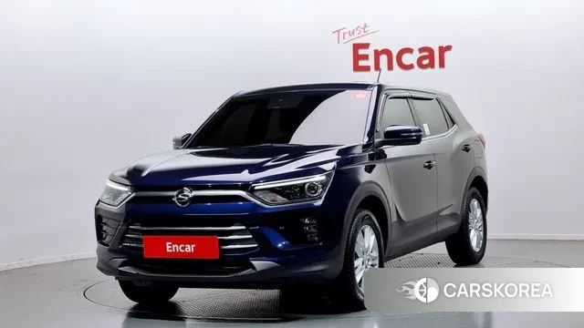 Ssangyong Beautiful Korando 2020 Синий из Кореи