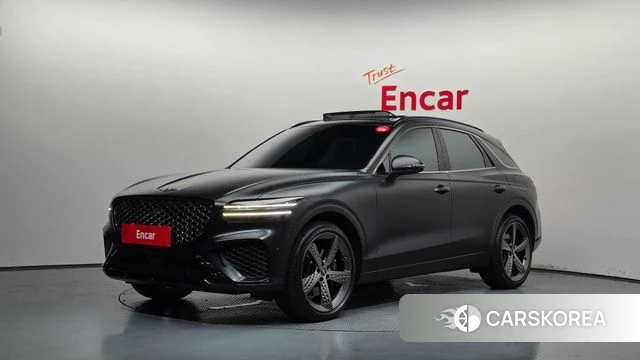 Genesis GV70 2021 Черный из Кореи