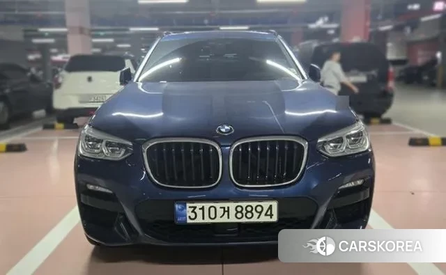 BMW X3 (G01) 2021 Синий из Кореи