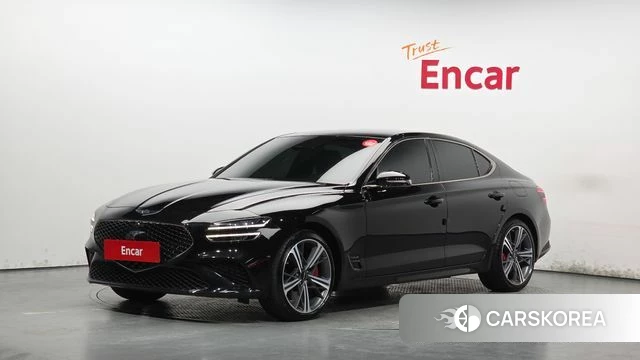 Genesis The New G70 2024 Черный из Кореи