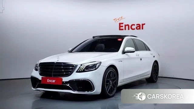 Mercedes-Benz S-Class W222 2018 Белый из Кореи