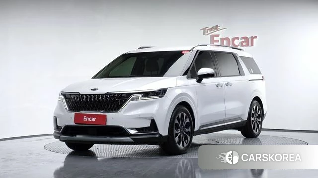 Kia Carnival 4th generation 2021 Белый из Кореи