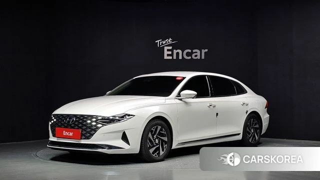 Hyundai The New Grandeur IG Hybrid 2022 Белый из Кореи