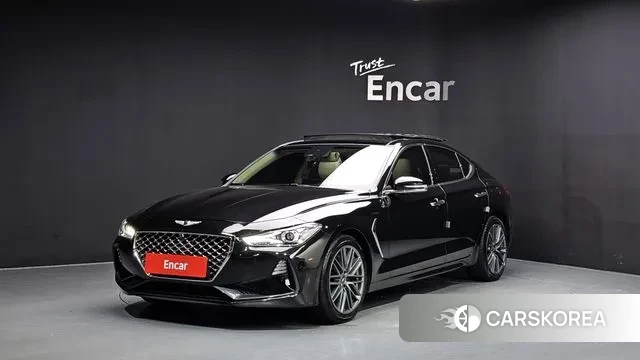 Genesis G70 2018 Черный из Кореи
