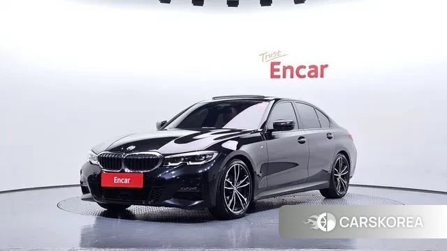 BMW 3 Series (G20) 2022 Черный из Кореи