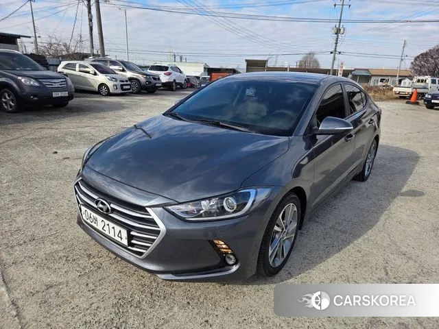 Hyundai Avante AD 2018 Серый из Кореи