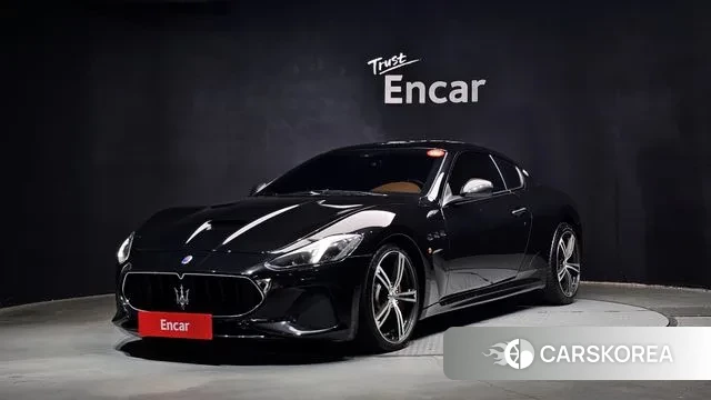 Maserati GranTurismo 2018 Черный из Кореи