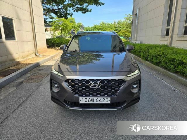 Hyundai Santa Fe TM 2020 Серый из Кореи