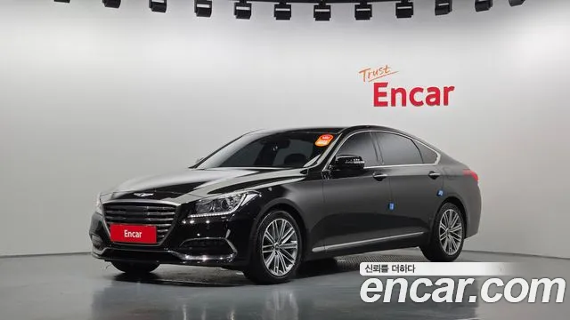 Genesis G80 2018 Черный из Кореи