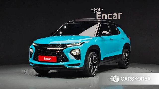 Chevrolet (GM Daewoo) Trailblazer 2020 Синий из Кореи