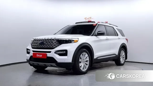 Ford Explorer 6th Generation 2022 Белый из Кореи