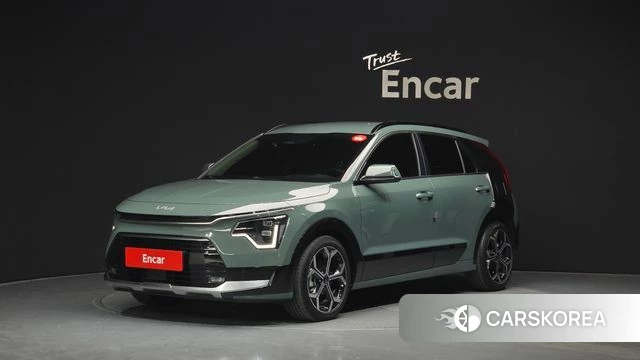 Kia Di Ol Nu Niro 2022 Синий нефрит из Кореи