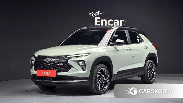 Chevrolet (GM Daewoo) The New Trail Blazer 2023 Темно-зеленый из Кореи