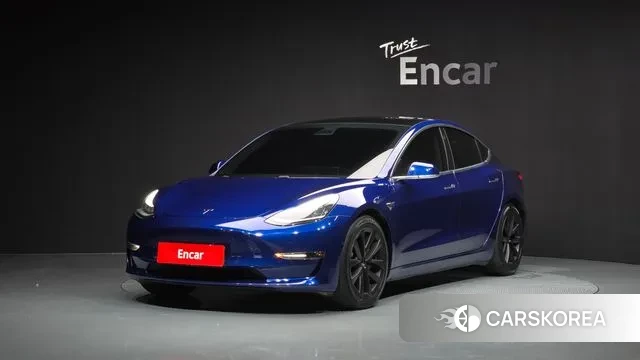 Tesla Model 3 2020 Синий из Кореи
