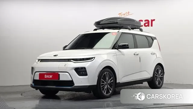 Kia Soul Booster EV 2019 Белый из Кореи