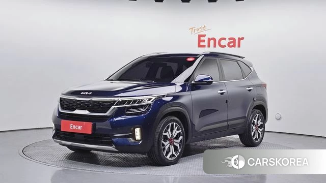 Kia Seltos 2021 Синий из Кореи