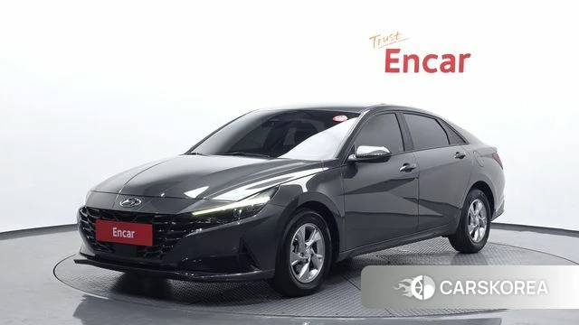 Hyundai Avante (CN7) 2021 Серый из Кореи