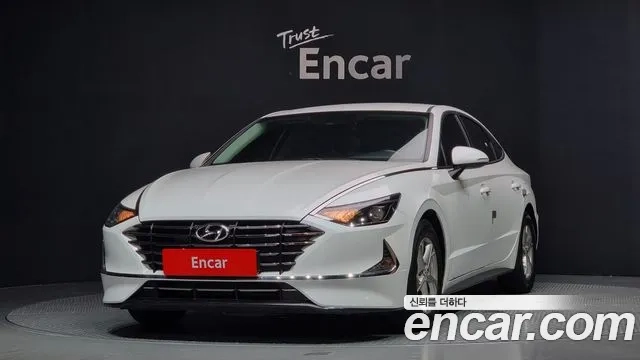 Hyundai Sonata (DN8) 2019 Белый из Кореи